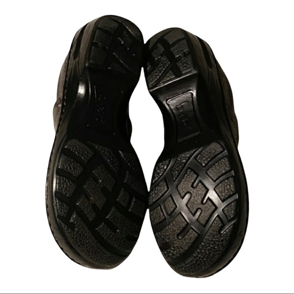 BOC The Peggy Clog Leather Tooled Floral Slip Resistant Comfort Mule US 6 - Picture 4 of 8